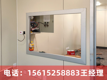 醫(yī)用鉛玻璃施工現(xiàn)場(chǎng)